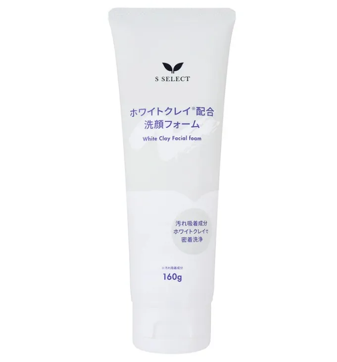S-SELECT CLAY FACIAL FOAM 160G