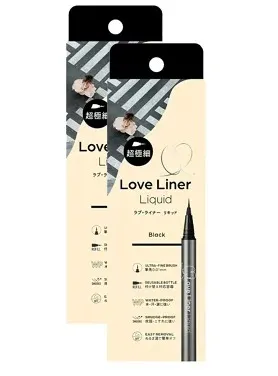 Love Liner Liquid Eyeliner R5 UltraFine Brush Black